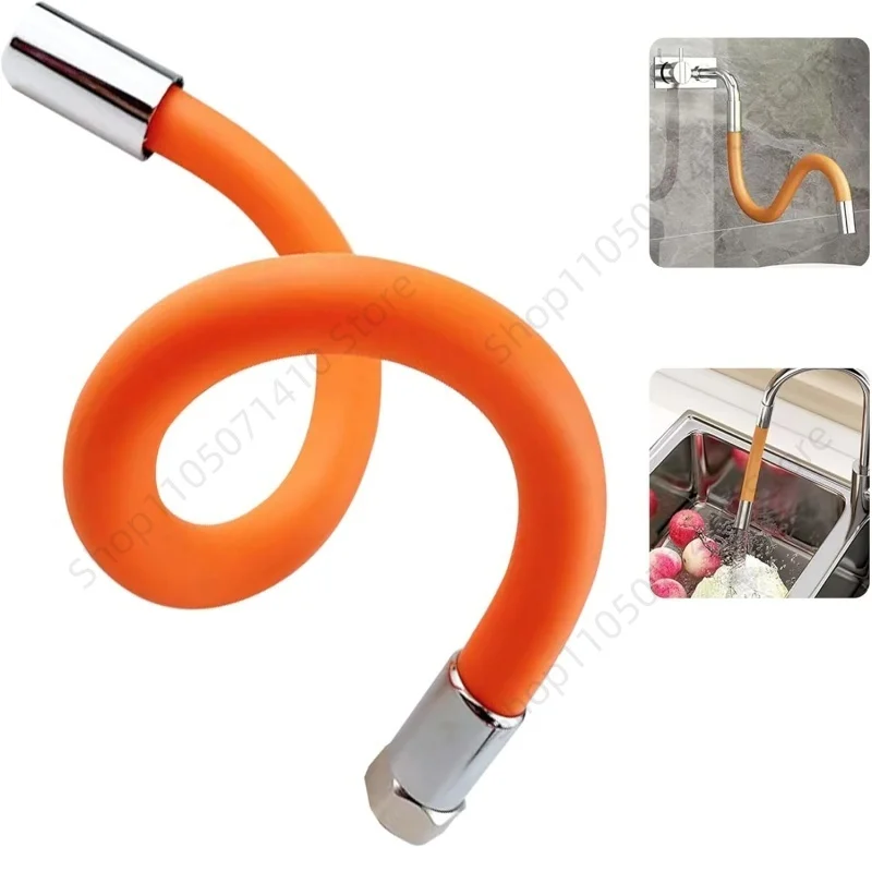 360° Kitchen Sink Faucet Extender Flexible Bending Bathroom Faucet Sink Universal Splash Extender Kitchen Accessories
