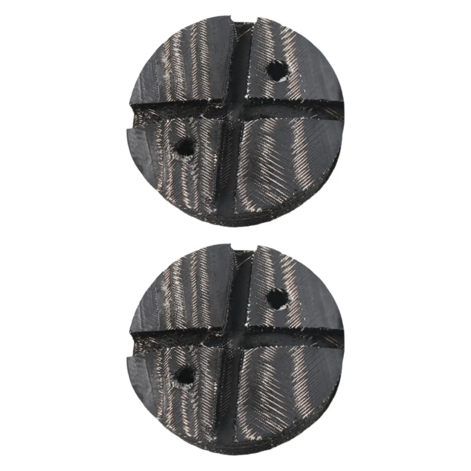 قطعتان من وسادات الذراع المطاطية، سهلة التركيب، سهلة الحمل، وسادة إطار ثابتة، وسادات رفع السيارة لرافعة شاحنة السيارة #1