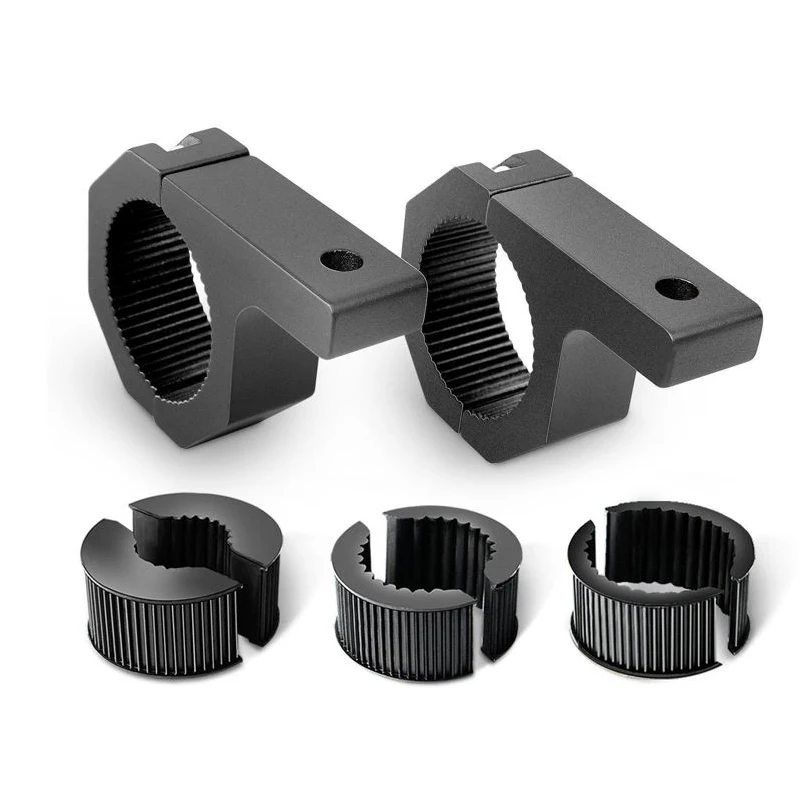 CNC Machining for Machining Service CNC Machined Aluminum Tube Clamp Light Mounts for Car Roof Light Bar, Fog Lights
