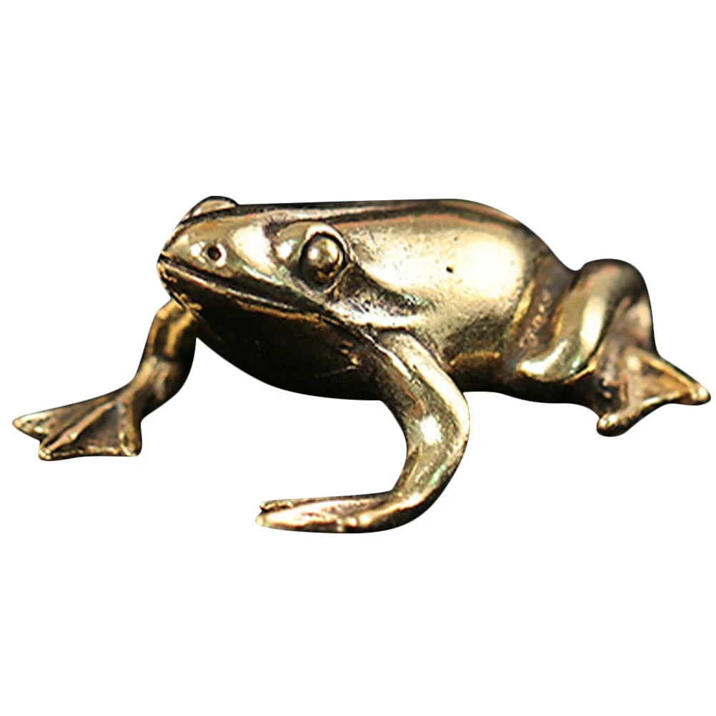 

Desktop Ornament For Home Office Tea Table Decor Decorations For Home Multipurpose Frog Statue Craft Frog Statue Gift