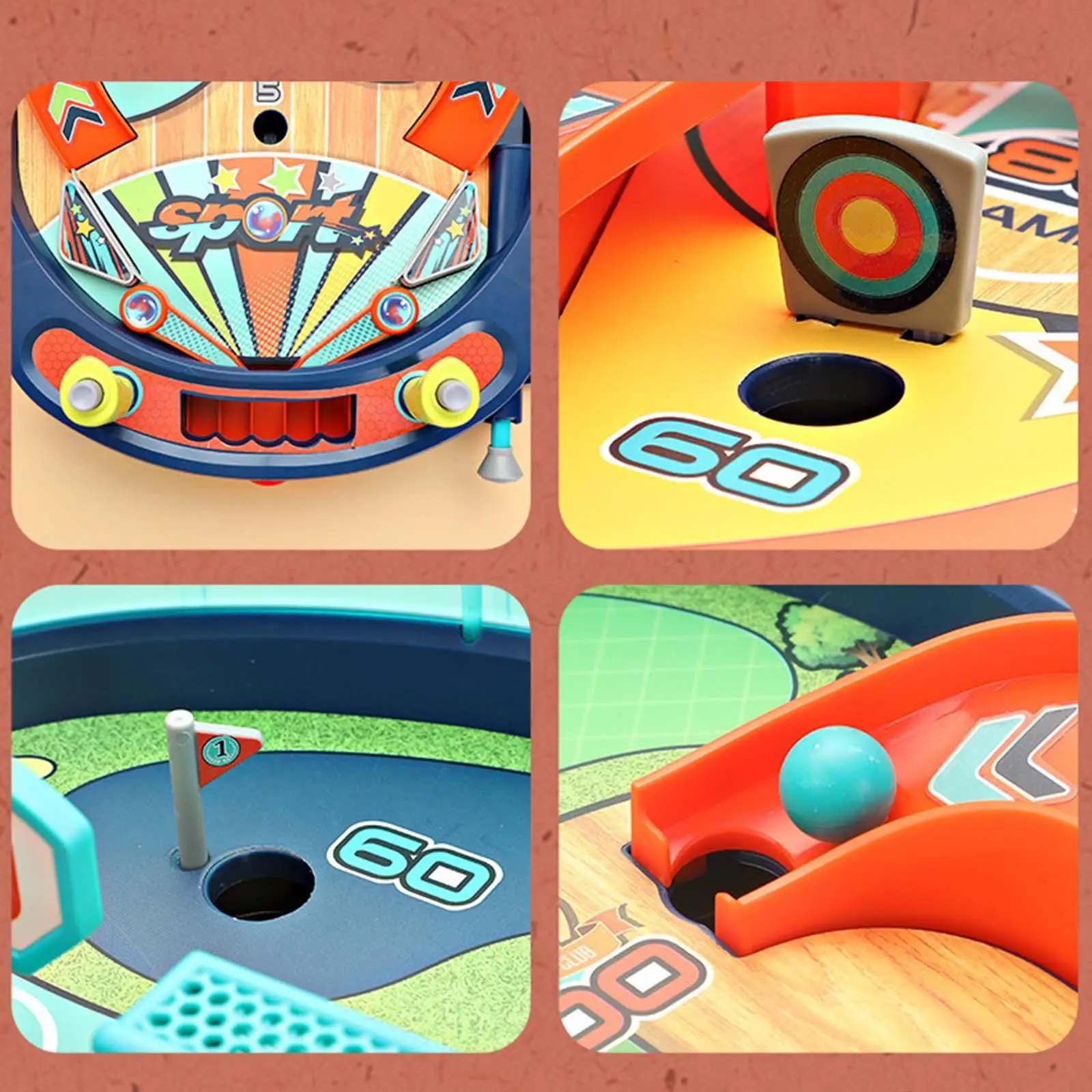 Marmor-Maschine, Scramble-Spiele für Kinder, Tischspiel für den Innenbereich, interaktives Spiel, Brettspiel, Trainingsspiel als Geburtstagsgeschenk