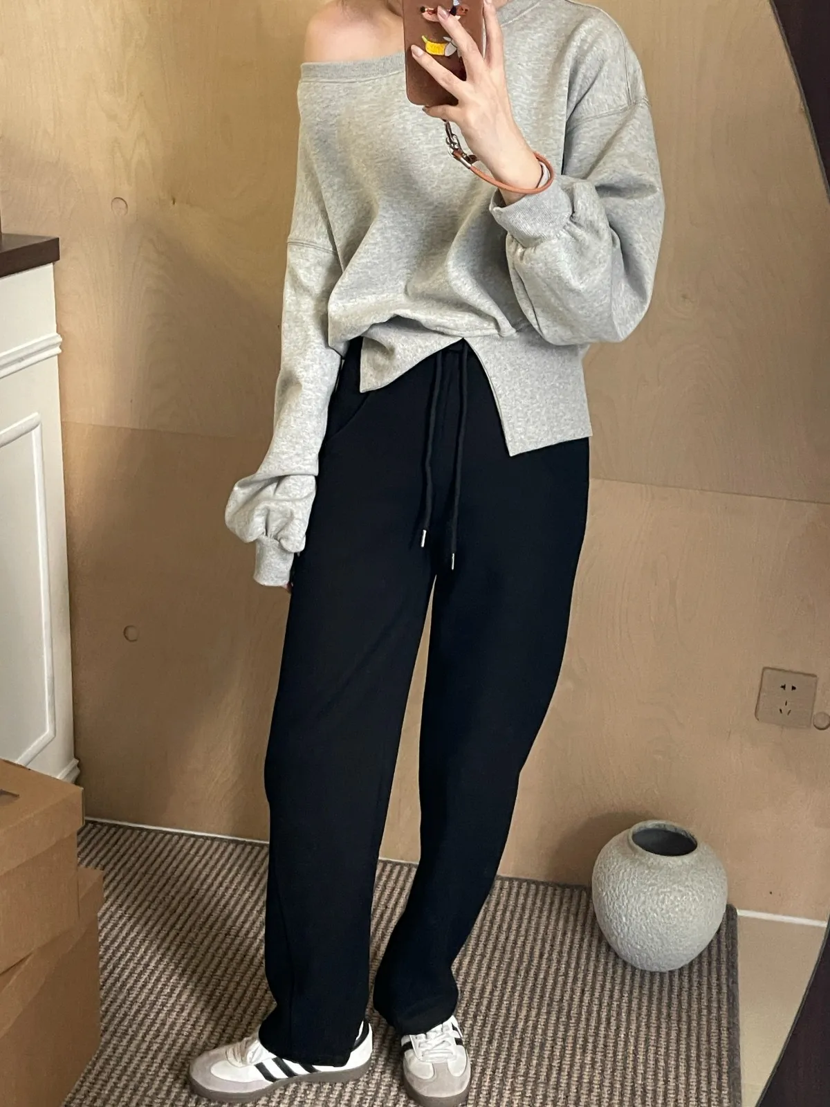 ZHISILAO New Black Cargo Pants Women Casual Cotton Soft Solid Harem Pants Outfit Autumn 2024