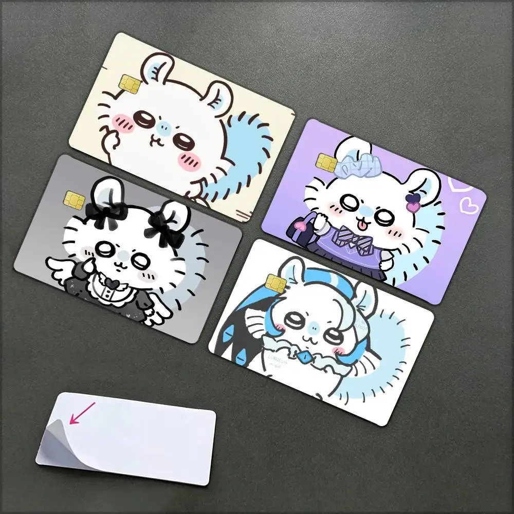 Cartoon M-momongas   Waterproof Film Skin Cover Credit Card Stickers Debit Front Bank Bus Pass