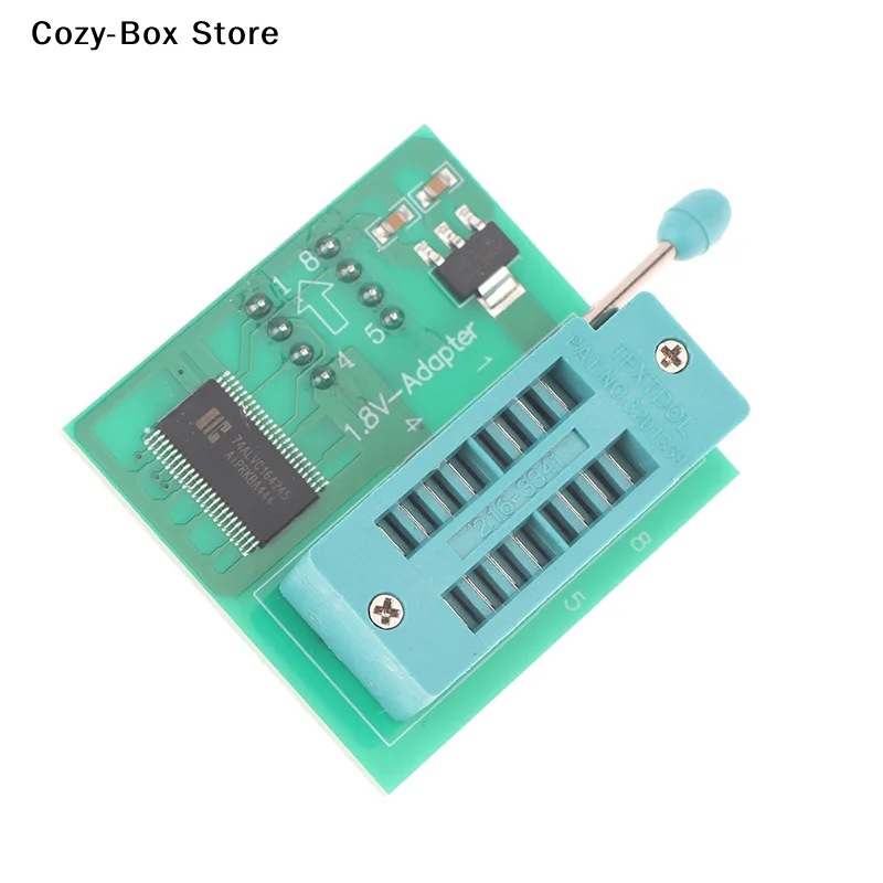 [ZY]1.8V Adapter For Or Motherboard 1.8V SPI Flash SOP8 DIP8 W25 MX25 Use On Programmers TL866CS TL866A EZP2010 EZP2013 CH341