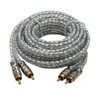 Pure Copper Car Audio Stereo Speaker RCA Subwoofer Amplifier Install Cable Wiring Kit