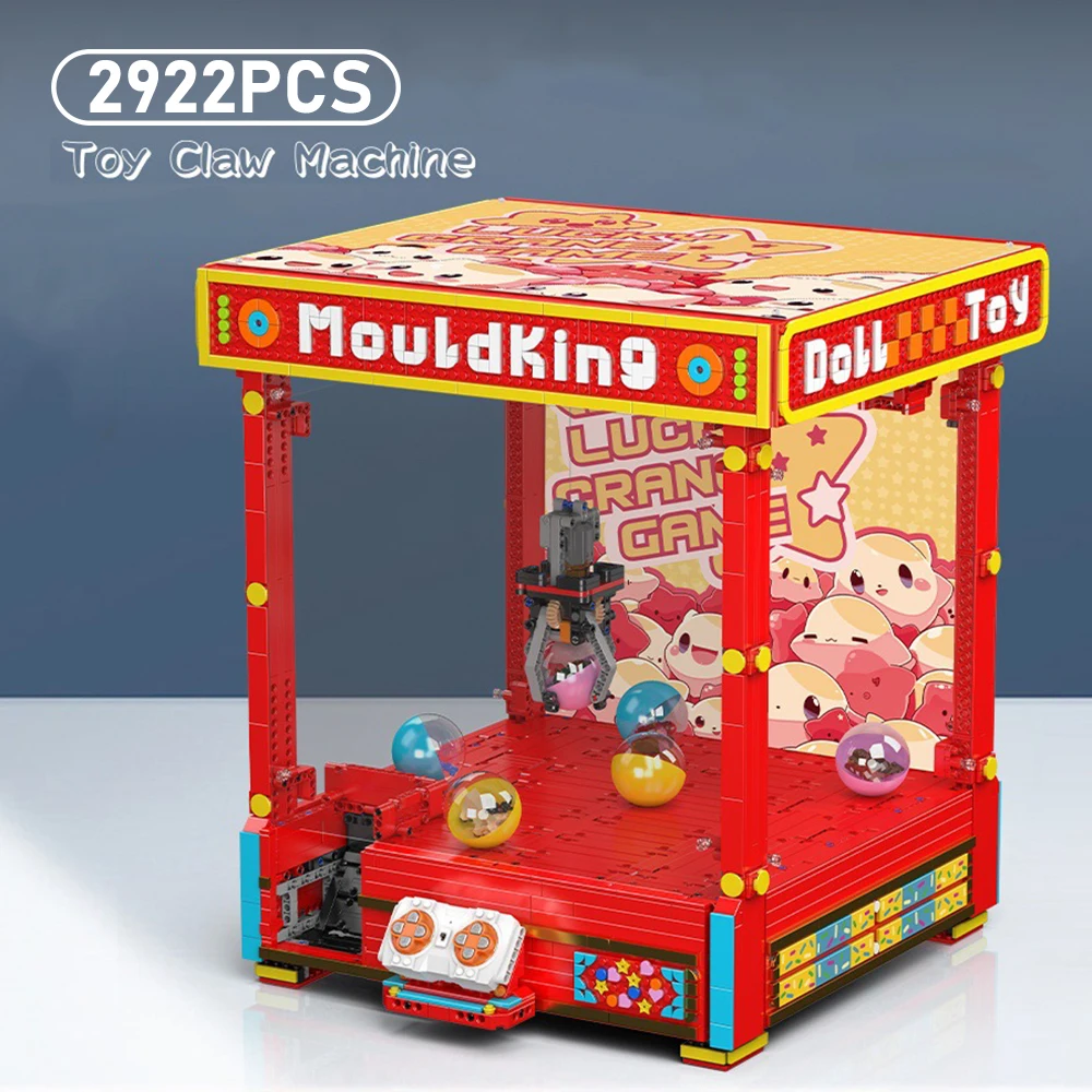 Creative Remote Control Electric Claw Machine Building Blocks Assembly Model Educational Puzzle Toy Gift for Boys Girls
