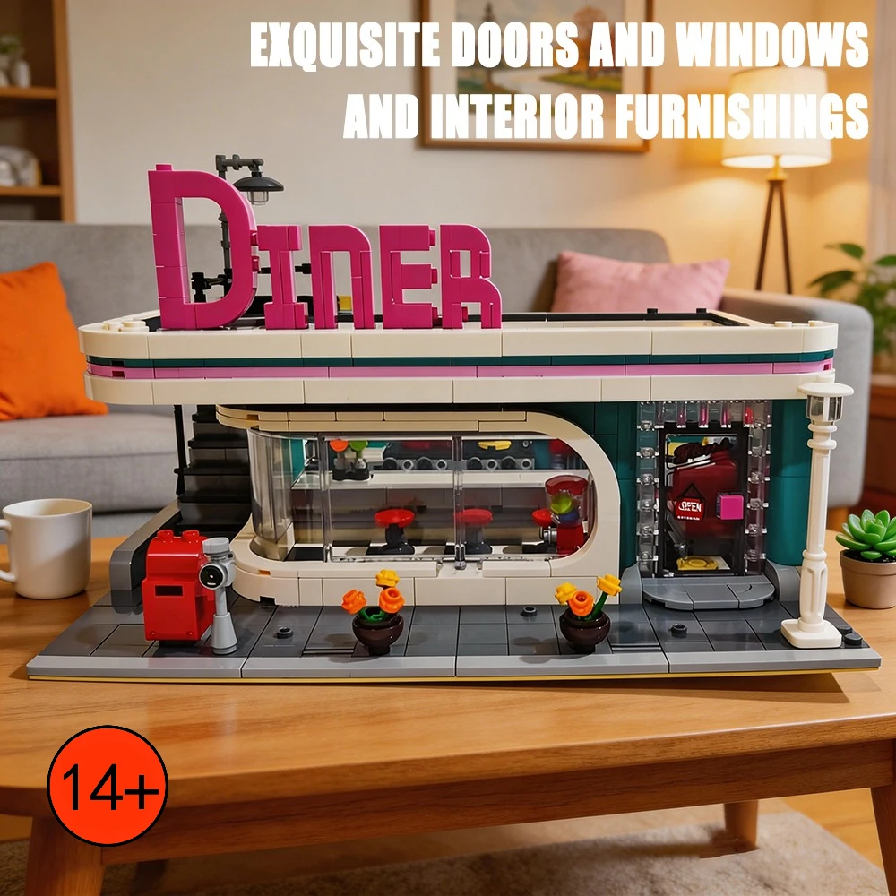 

Классические архитектурные конструкторы: наборы для сборки моделей зданий, городских домов и банков для декора комнаты, подарки.