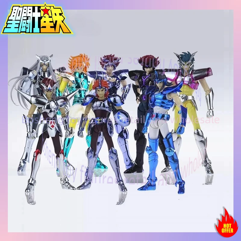 CS Model Saint Seiya Myth Cloth EX Centaurus Babel Auriga Capella Aranea Asterion Touma Argeti Silver Knights of Zodiac Figure