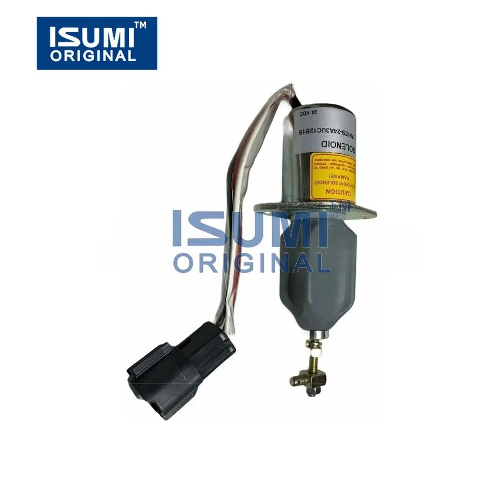 

Fuel Shutoff Solenoid, 1751ES-24A3UC12B1S, For Hyundai Excavator R60-5 R60-7, 24V Part