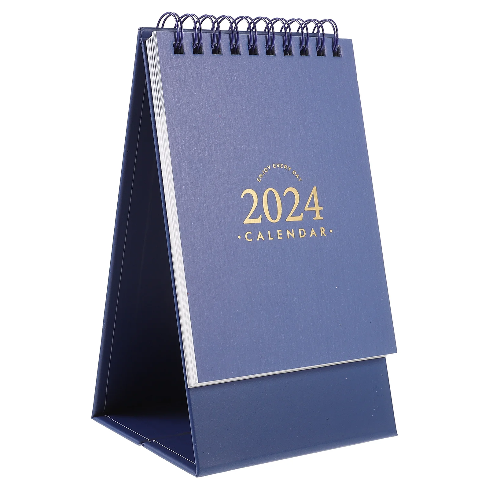 

Desk 2024 Mini Standing For Office Home Desktop Table Decoration Monthly Small Desk Calendars Household Accessories