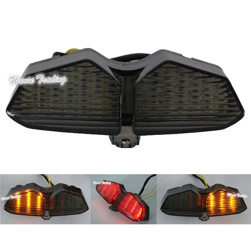 waase For Yamaha YZF R6S XTZ 250X 2006 2007 2008 2009 Tail Light Brake Turn Signals Integrated LED Light