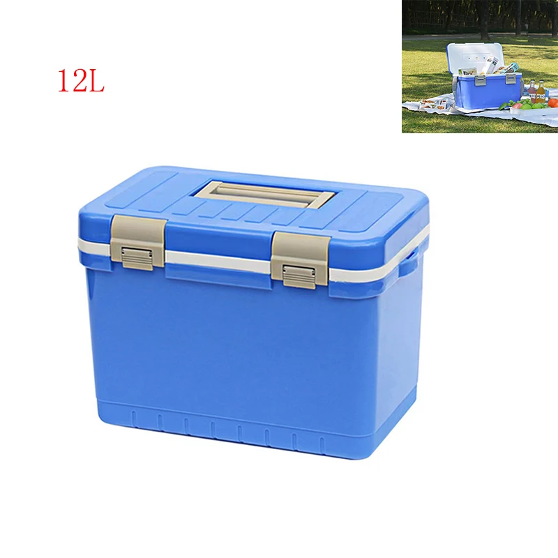 

12L Outdoor Camping And Picnic Motorcycle Back Portable Food Preservation And Insulation Box Refrigerated Box