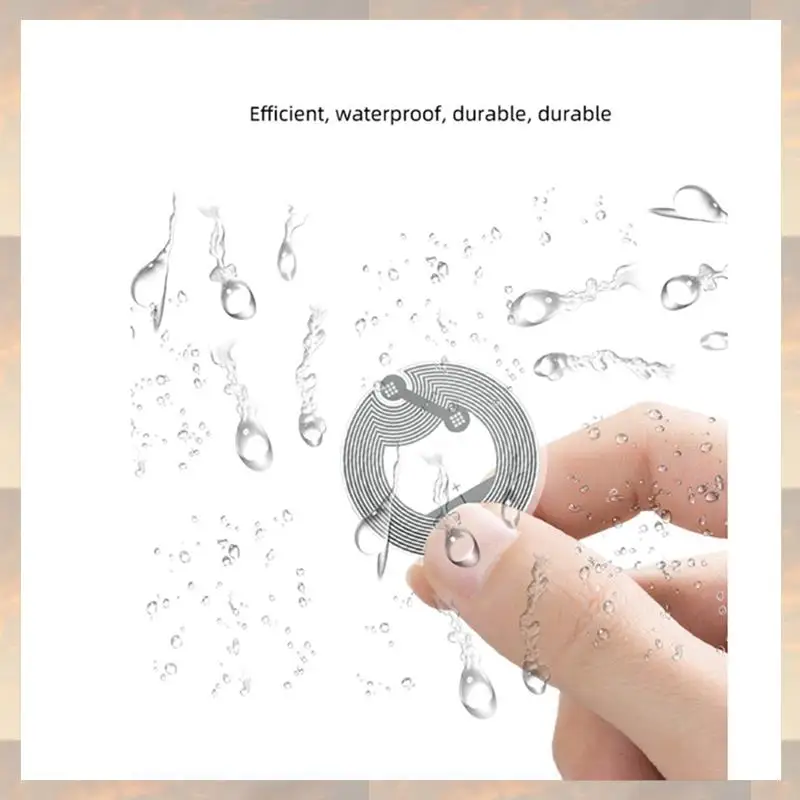 2025 New- NFC Ntag213 Nfc Label Sticker 13.56Mhz ISO14443A NTAG 213 Sticker Universal Lable For ALL NFC Enabled Phone