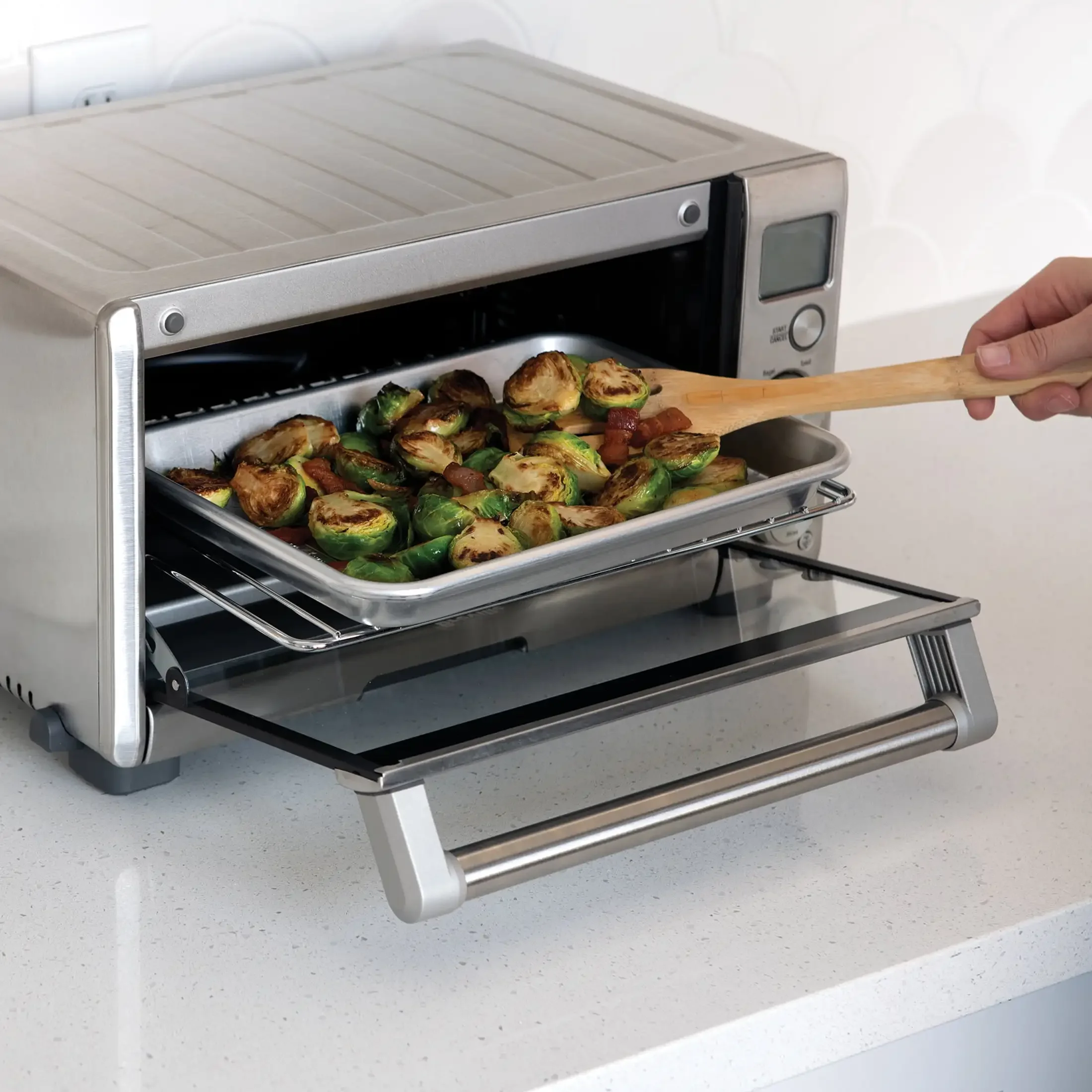 Naturals Aluminum 1/6th Baking Sheet 2pk Set, Silver, 11.45 x 8.25 x 1.4 Inches