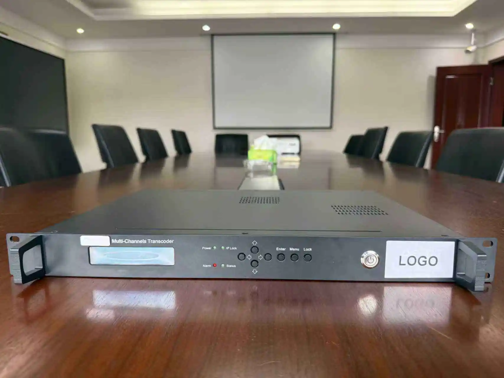 PRO H.264/H.265 for Video Transcoder IP Inputs 78 HD Channels Encoding Transcoding Bit Rate Reduction KUNUOMAGIC 5-Year