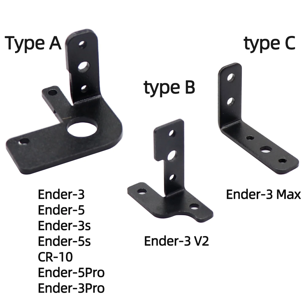 Soporte de nivelación automática de acero BLTouch CR10 para Ender 3, piezas de impresora 3D ELF, estante de nivel táctil 3D, 1/2/5 uds.