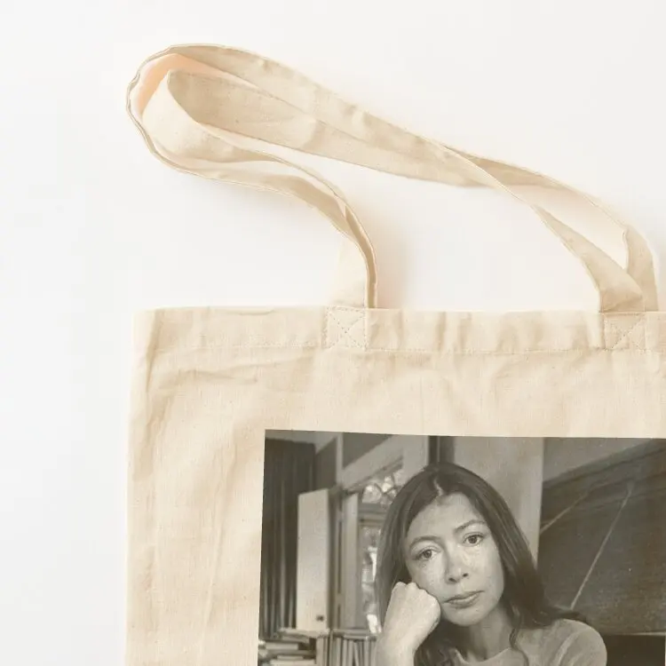 Joan didion Tote Bag shopper bag woman canvas bags canvas tote Reusable bags