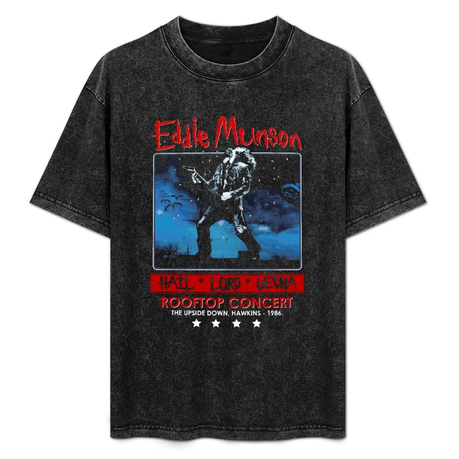 

Eddie Munson's Rooftop Concert T-Shirt Holiday Party Tee Shirt