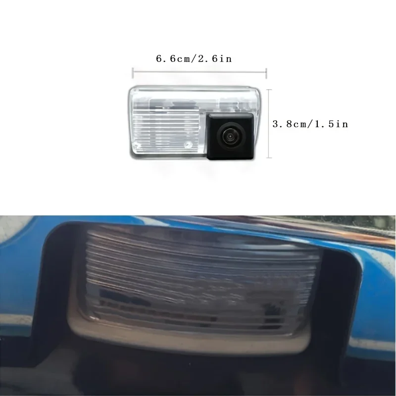 Car Rear View Reverse Backup Camera Parking Assist Camera Vehicle Rearview Monitor System Reverse Cam for Toyota Car SUV Van