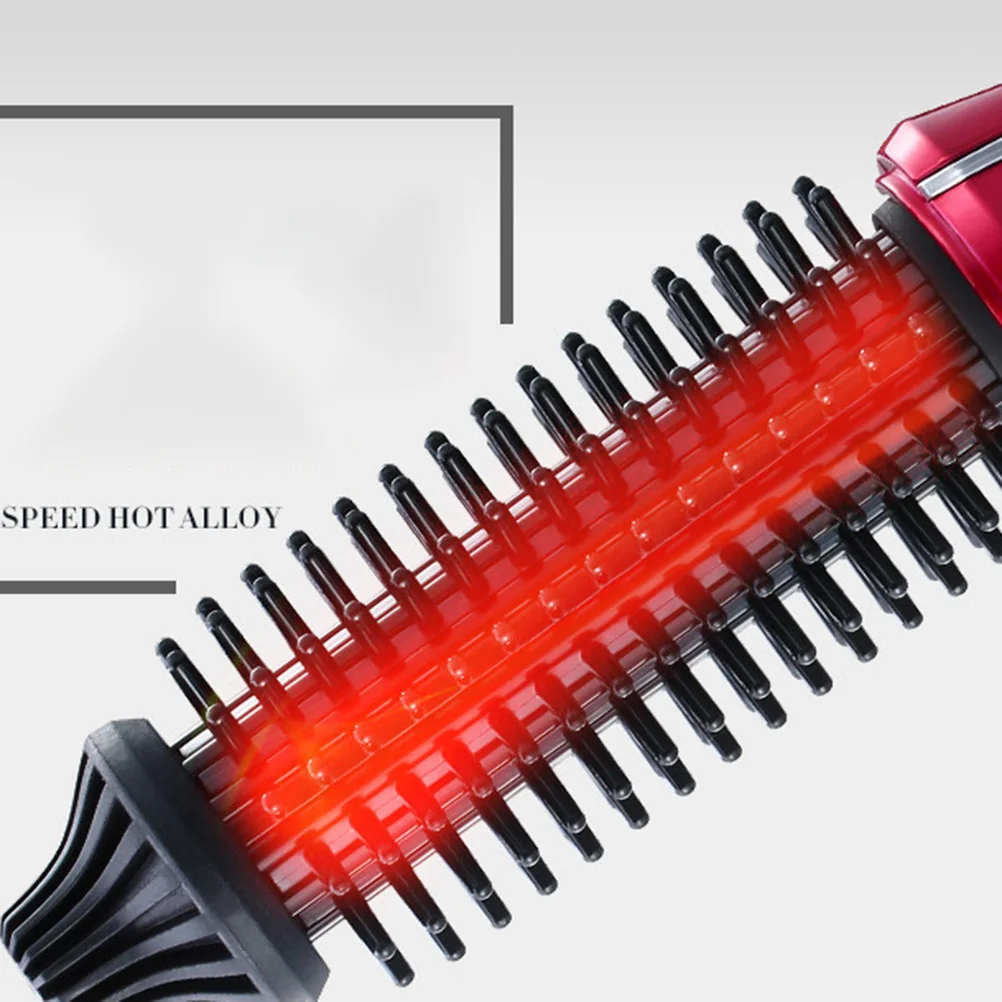 

Складная керамическая щетка для завивки волос, двойная нескользящая резиновая ручка, автоматическое отключение, минимальный дорожный стайлер для длинных волос