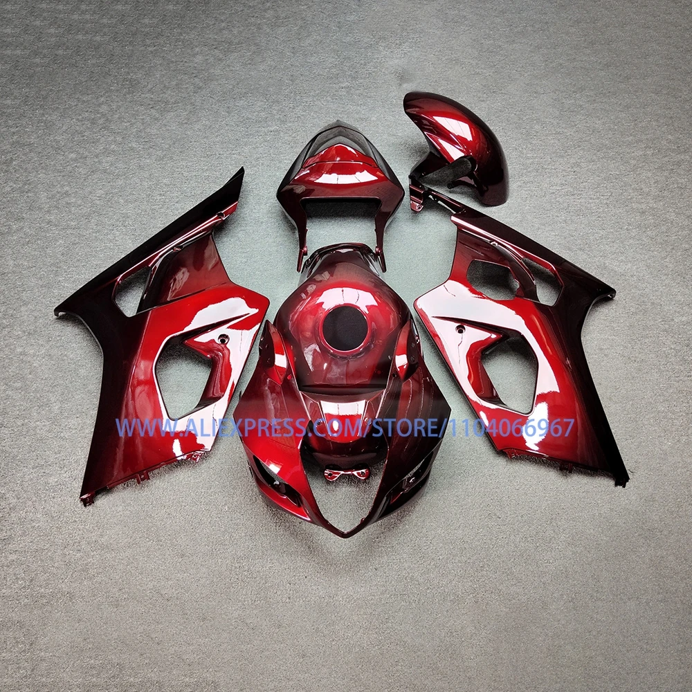GSXR 600 750 2003 2004 Full Fairing Set for GSXR600 GSXR750 03 04 Fuel Tank Cover Motorcycle Fairings Bodywork