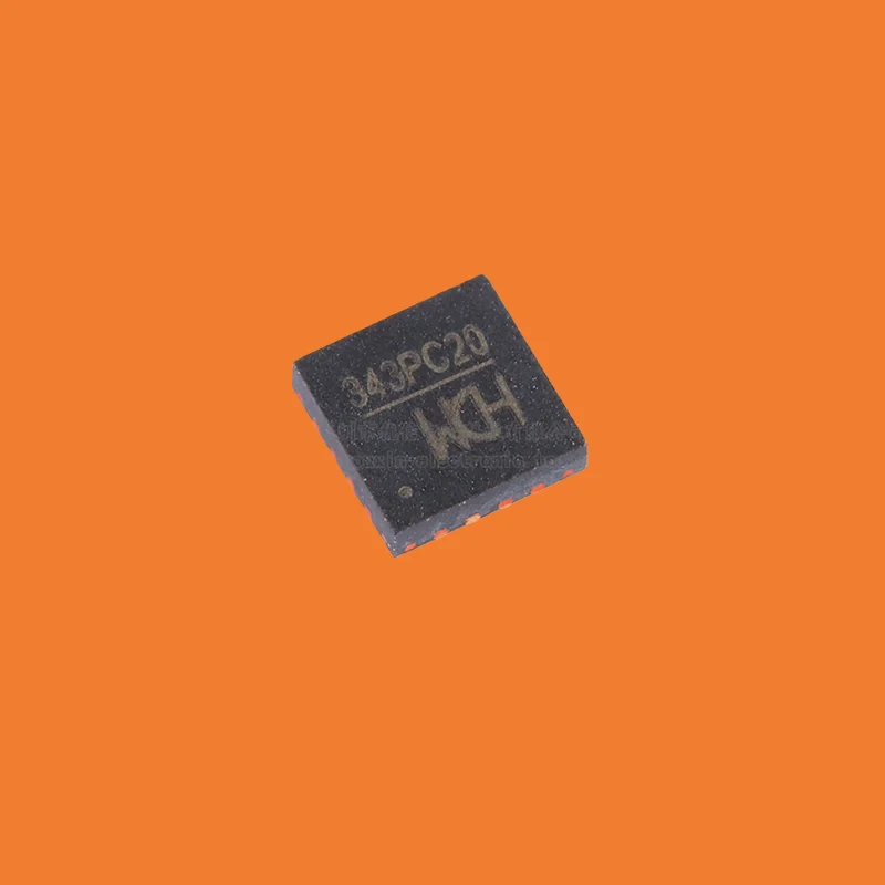 10pcs/Original genuine CH343P QFN-16 USB to high-speed serial port chip