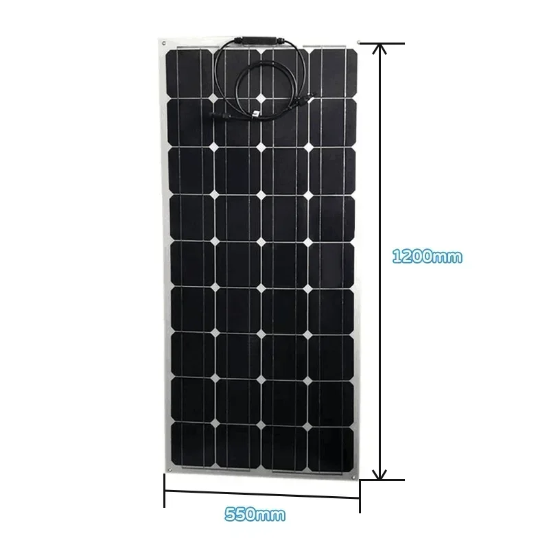 300W(#100W) Solar Panel+150A Solars Charge Controller 4000W 6000W 8000W Inverter 110V/220V Power System Emergency Generation Kit