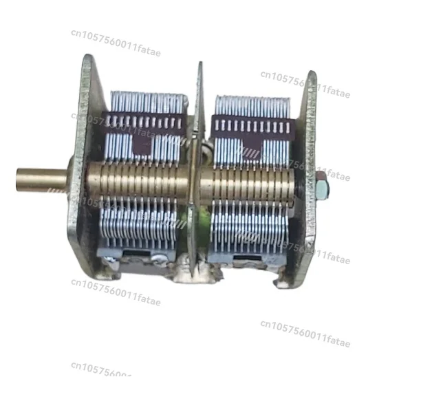 

Dual Variable Capacitor Mineral Radio Electronic DIY Cb-2-365 Air Dielectric