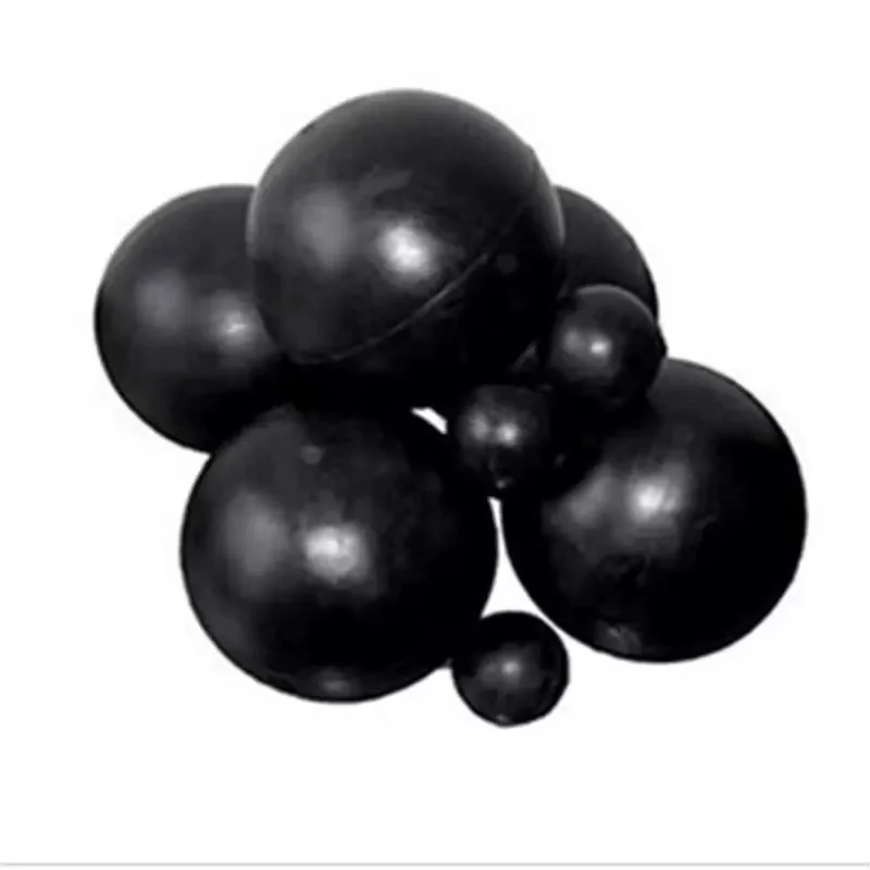 1-100 قطعة قطر 2/2.5/3/3.5/4.5/4.76/4.5/5/5.3-120 مللي متر الأسود الصلبة المطاط الكرة جولة ختم المطاط الكرة الصناعية DIY أجزاء