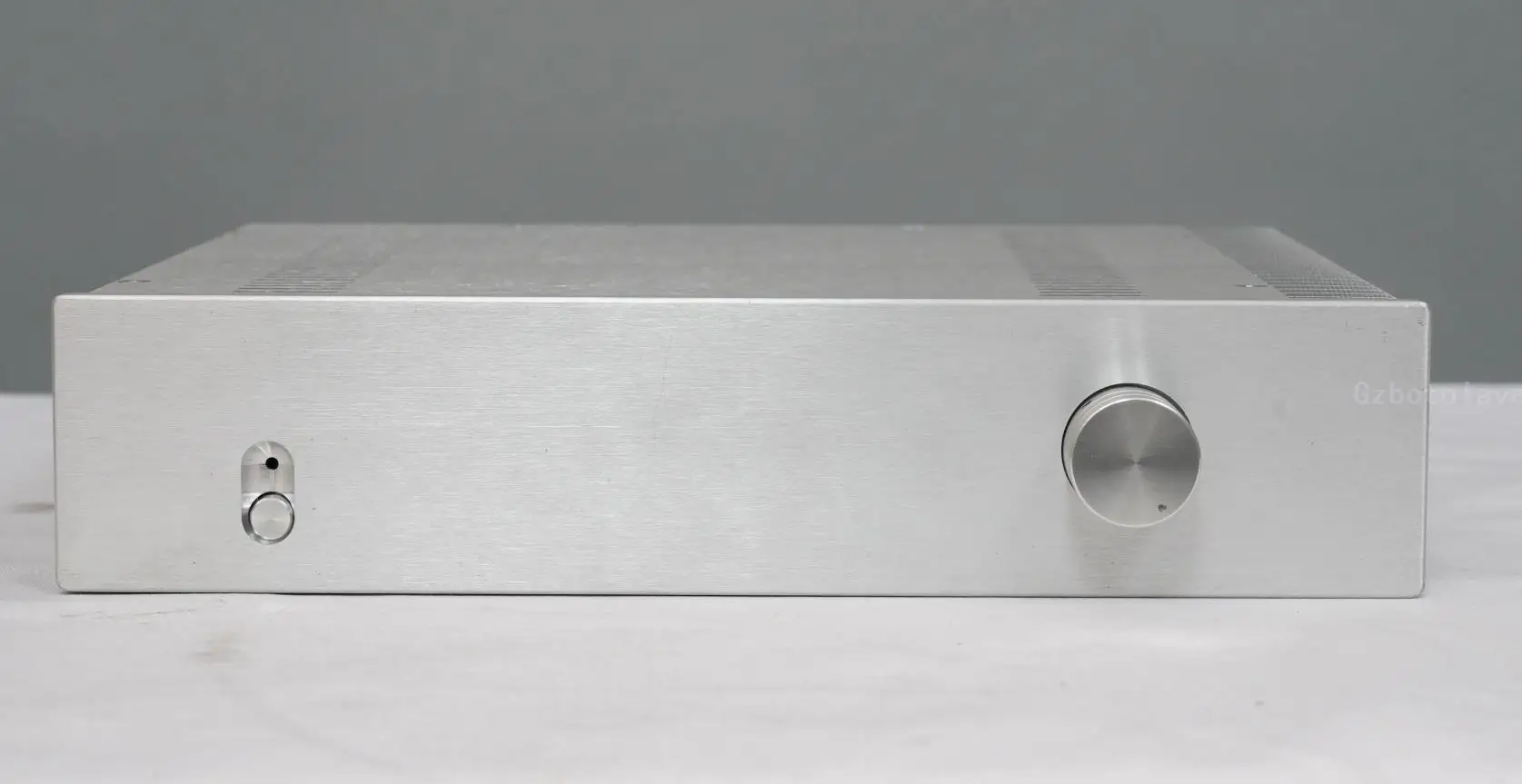 Amplificatore di potenza completamente in alluminio Telaio fai-da-te dissipatore di calore singolo amplificatore audio Scatola di custodia 3207S