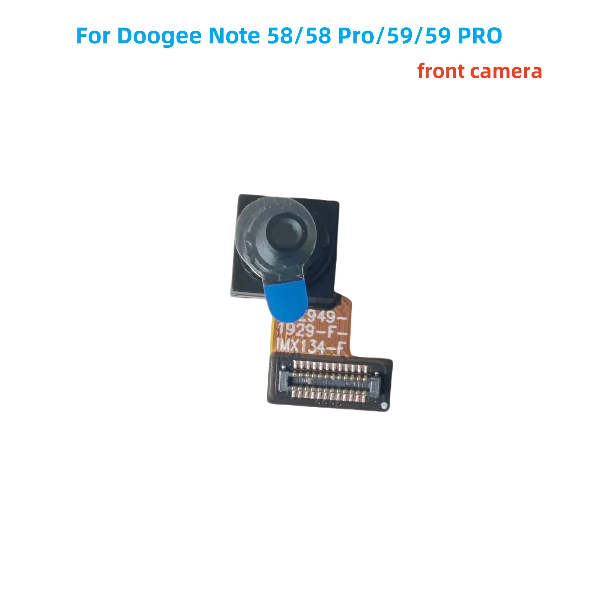 New Original for Doogee Note 58 Phone 8MP Front Camera Modules For Doogee Note 58 59 Pro Repair Accessories Parts