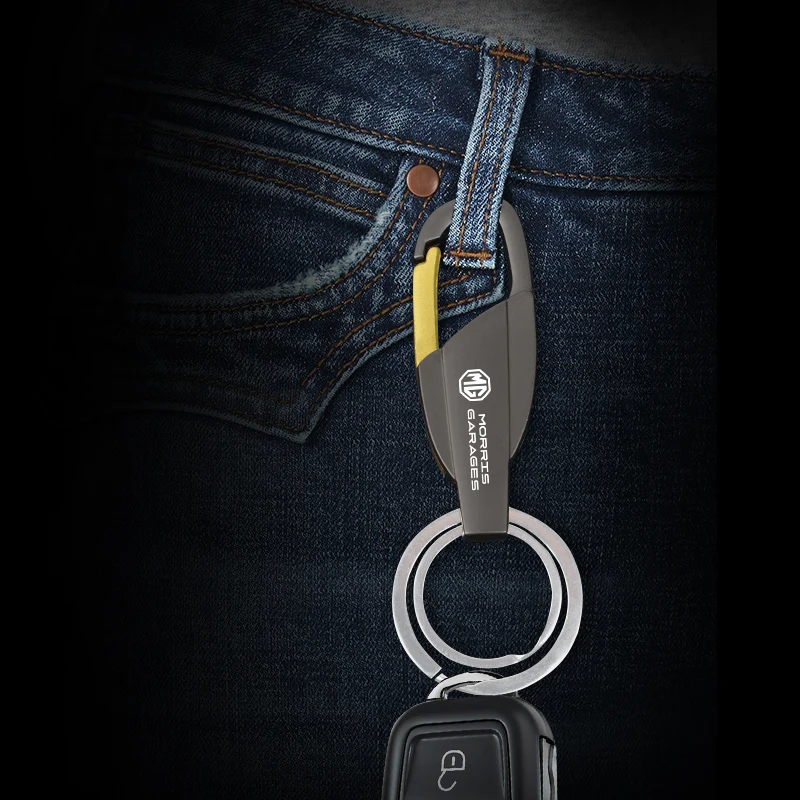 MG سيارة سبائك الزنك حلقة رئيسية تخصيص شعار المفاتيح لموريس المرآب MG3 MG5 MG6 MG7 GT GS هيكتور HS ZS ZX EZS EHS MG3X-Cross #6