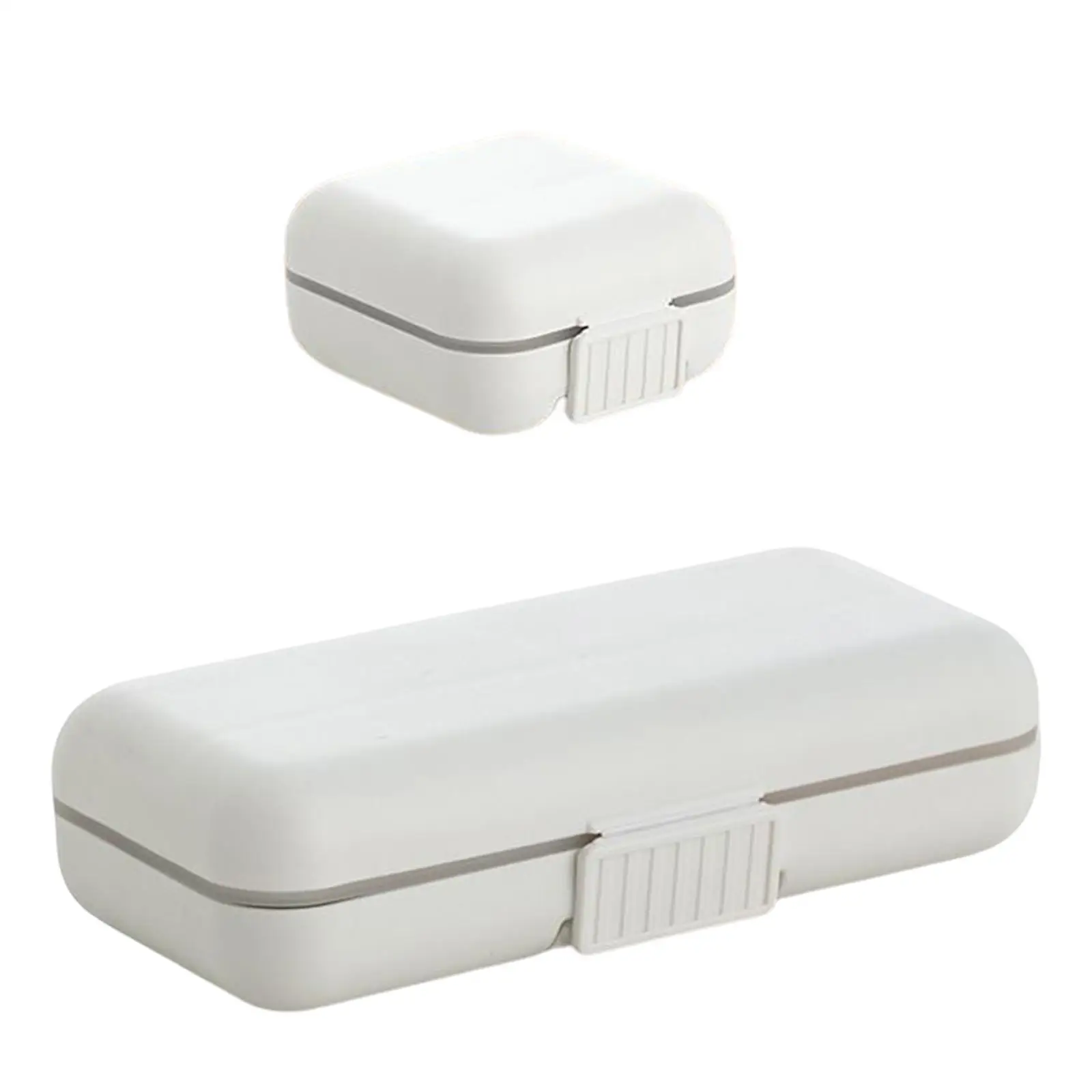 

Портативный органайзер с отдельными крышками, компактный контейнер из полипропилена с двойным уплотнением, деловая поездка на открытом воздухе