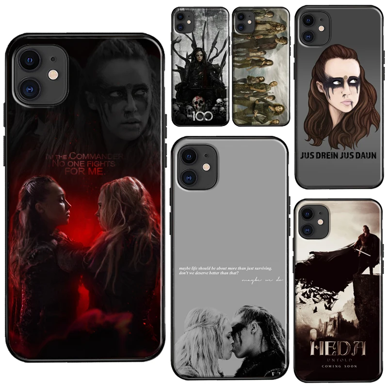 Commander Lexa The 100 Case For iPhone 13 Pro Max 5S 6 6S 7 8 Plus SE 2020 XR X XS Max 12 mini 11 Pro Max Coque