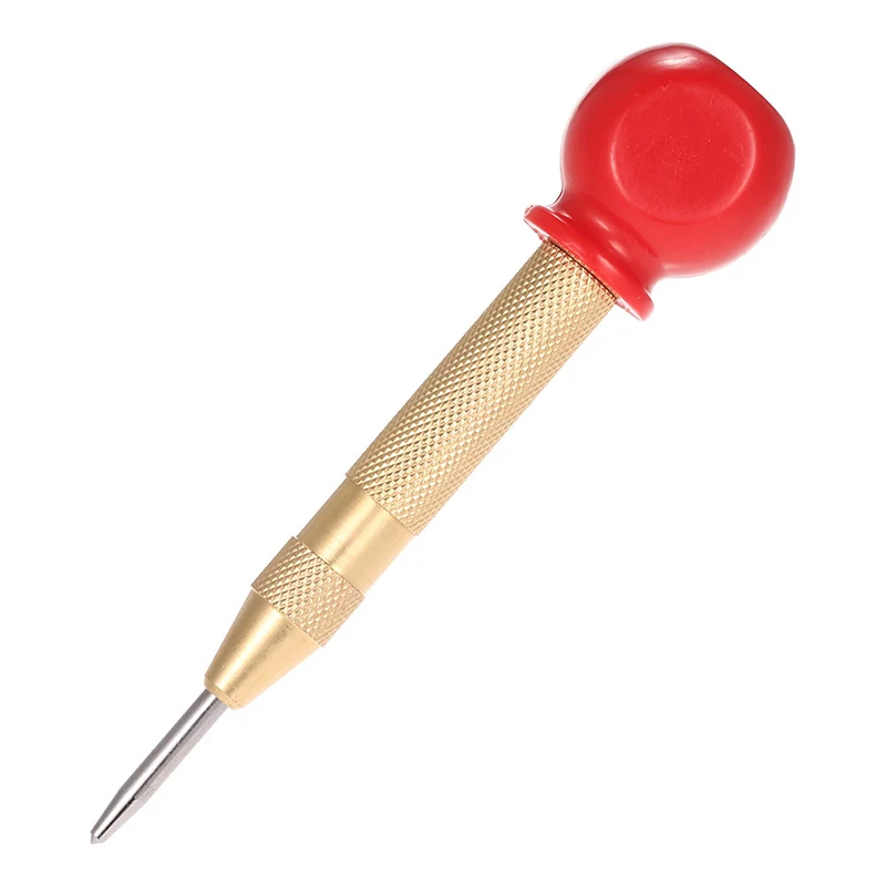 Automatic Center Punch Center Hole Punch Machinists Carpenters Tool Wood Press Dent Marker Woodwork Tool Drill Bit