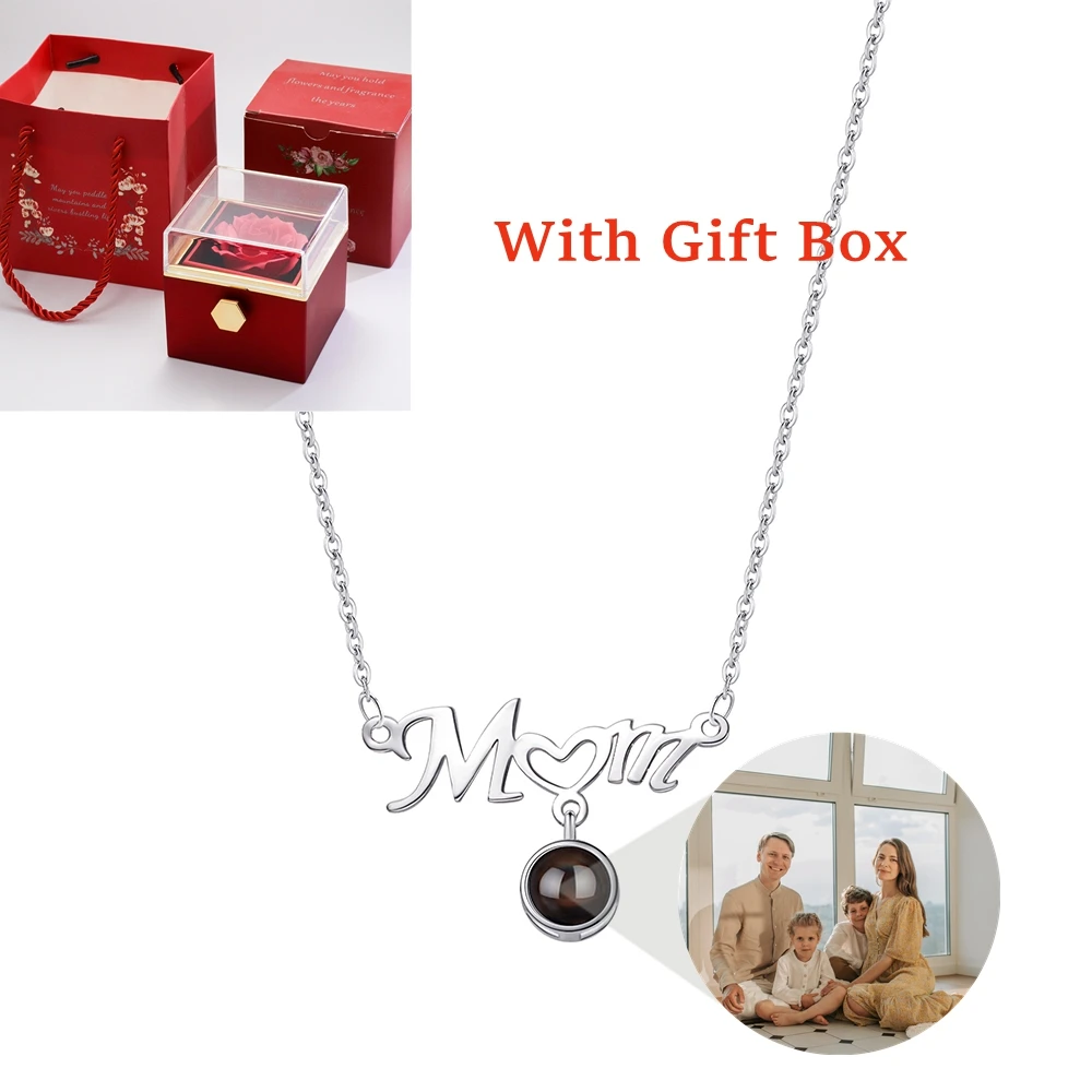 twinkling-custom-photo-projection-photo-necklace-for-women-mom-letter-heart-necklace-925-chain-mother's-day-special-jewelry