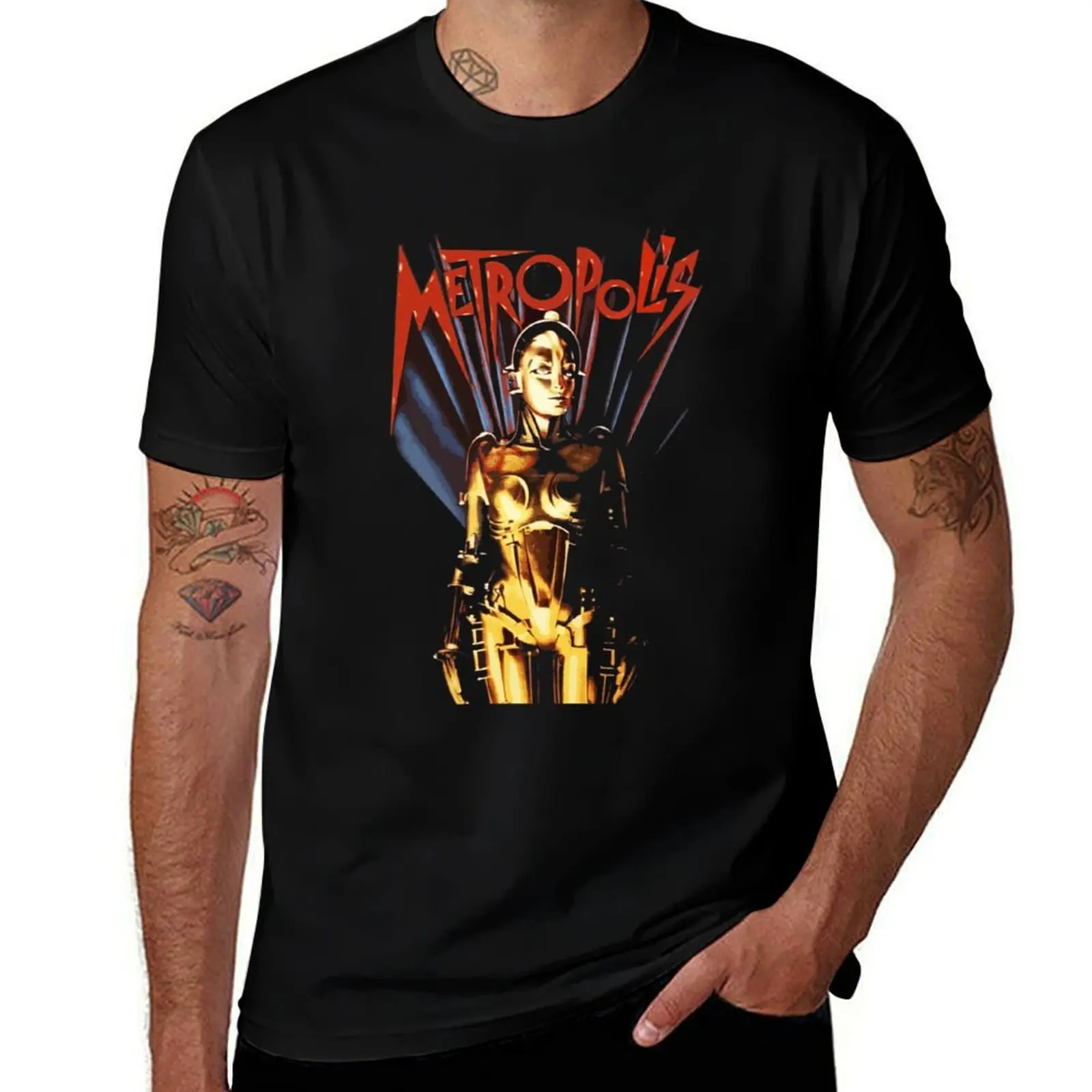 METROPOLIS T-Shirt Work Wear Breathable Tee