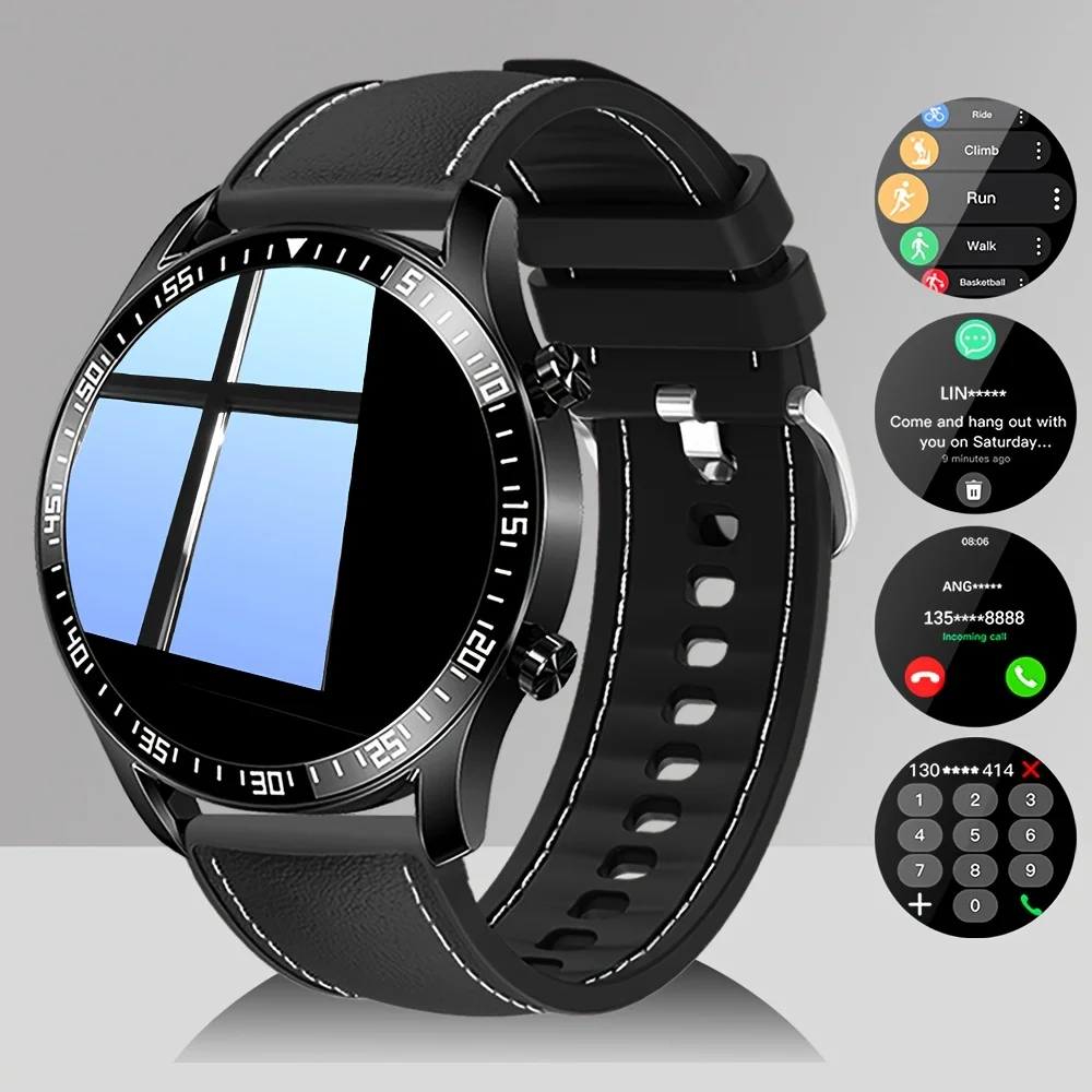 ERUN Neue Smartwatch, Unterstützt Mehrere Sportmodi/Fernkamera-Steuerung/Fitness-Tracker/Schrittzähler/Aktivitätstracker
