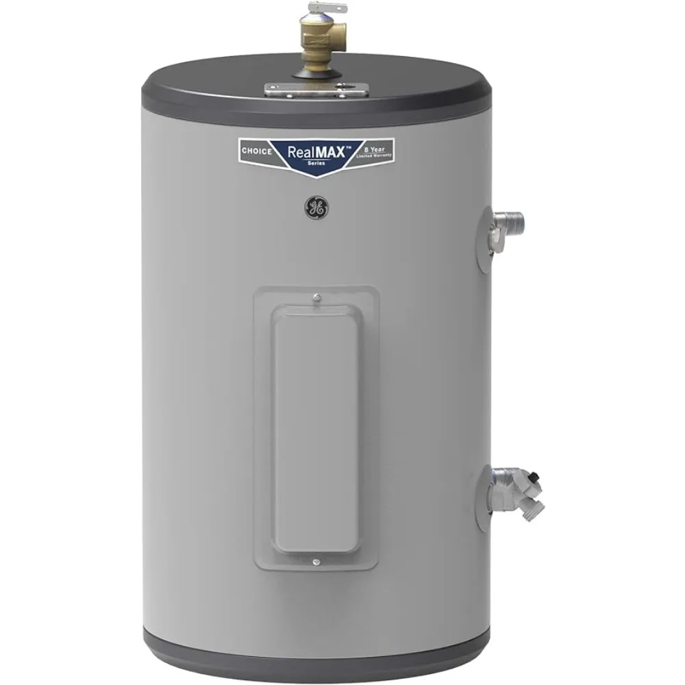 

Point of Use Water Heater | Electric Water Heater with Adjustable Thermostat & Drain Valve 10 Gallon 120 Volt Stainless Steel