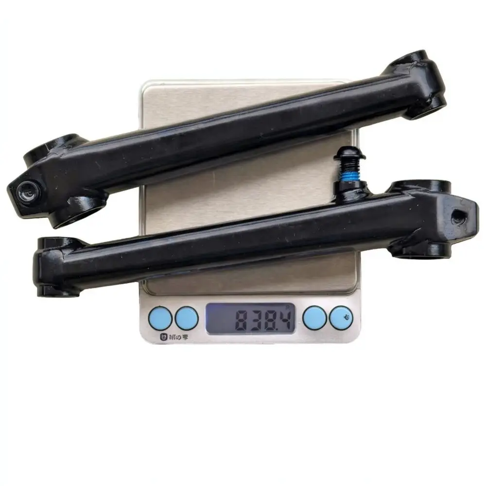 BMX Street Bike Crankset 8 Spline Chromoly Steel 170mm Crank Mid BB Sealed Bearing Bottom Bracket Right Drive Cycle Components