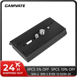 CAMVATE Standard 501PL 90mm/120mm Quick Release Plate With 1/4