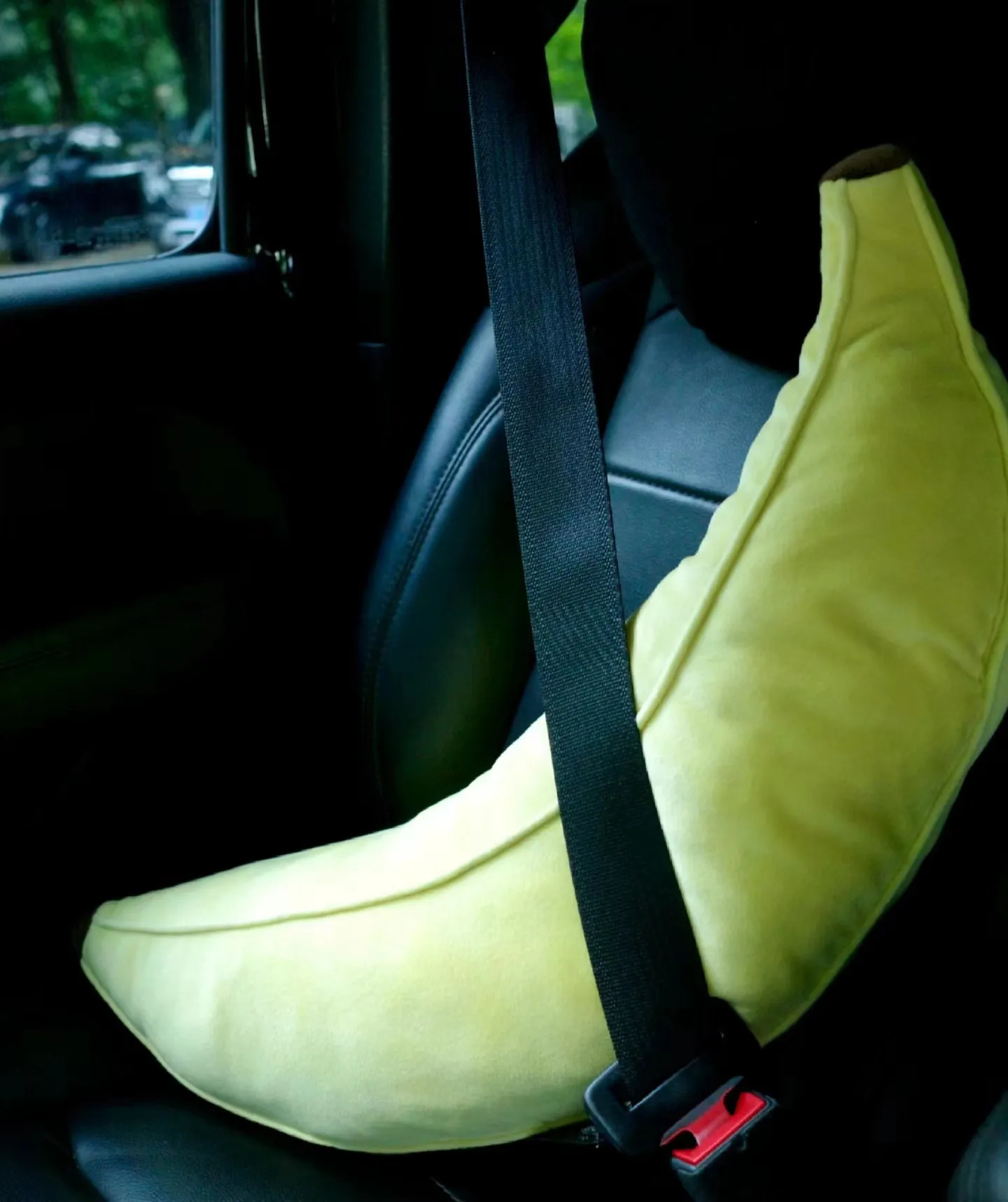 Travesseiro de pelúcia de fruta macia de banana amarela, travesseiro de pescoço em forma de u, suporte para as costas, almofada de assento, sofá-cama, decoração, presente