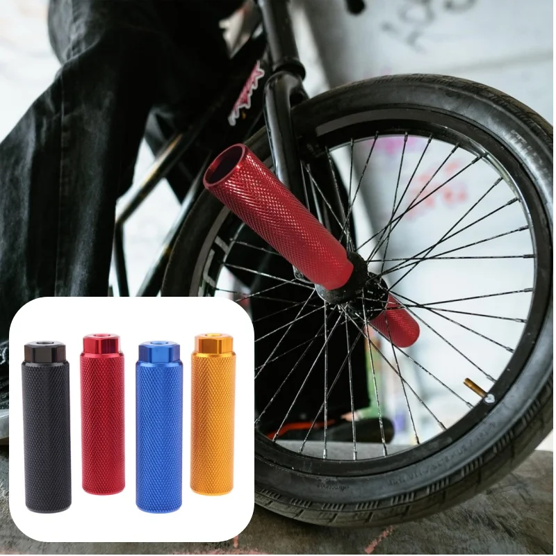 

Bike Pegs Aluminum Alloy Anti Skid Stunt Pegs Fit 3 8 Inch Axles Lead Foot Rest Bicycle Accessories Freestyle Tricks Cycling
