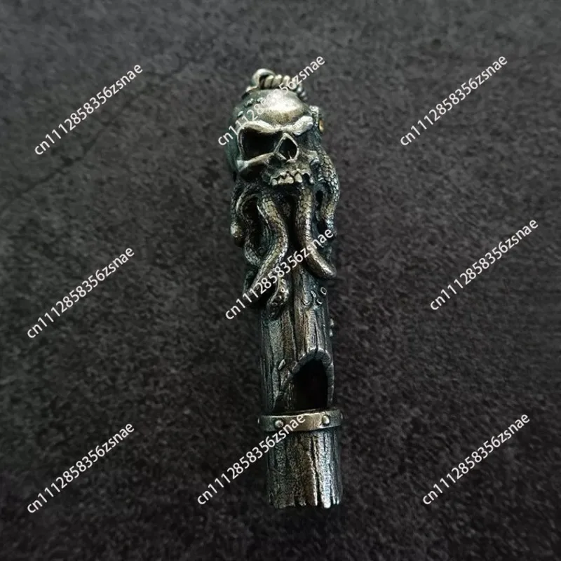 EDC toy gift outdoor camping hiking octopus monster whistle whistle personalized DIY pendant pendant EDC
