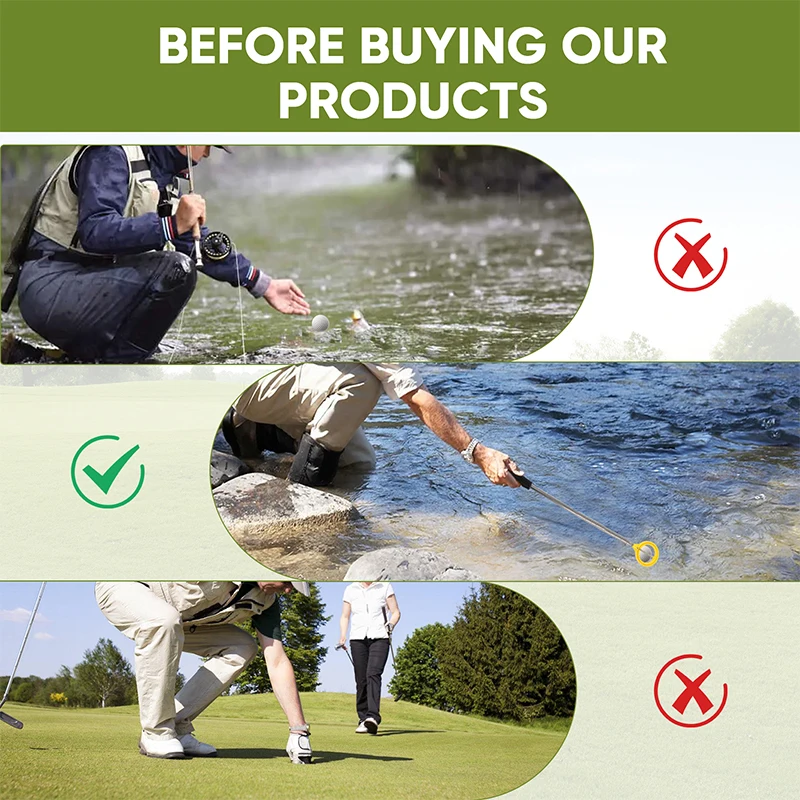 كلب بولو مائي تلسكوبي مع أداة لف كرة رأس الربيع وحزام الجولف وأداة الإمساك وإكسسوارات الجولف هدية جولف للرجال