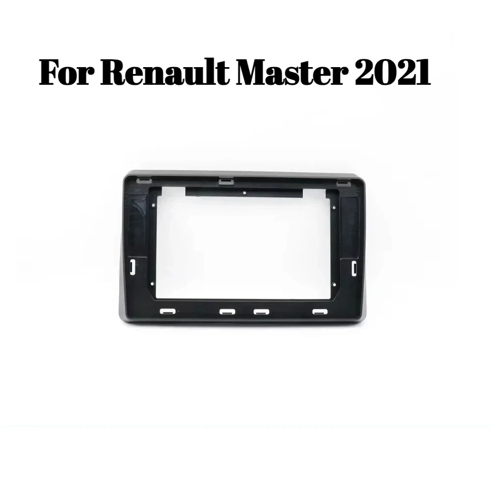 

10.1 Inch Car Fascia Radio Panel for Renault Master 2021 Audio Dash Kit Install Facia Console Bezel Adapter Plate Trim Cover