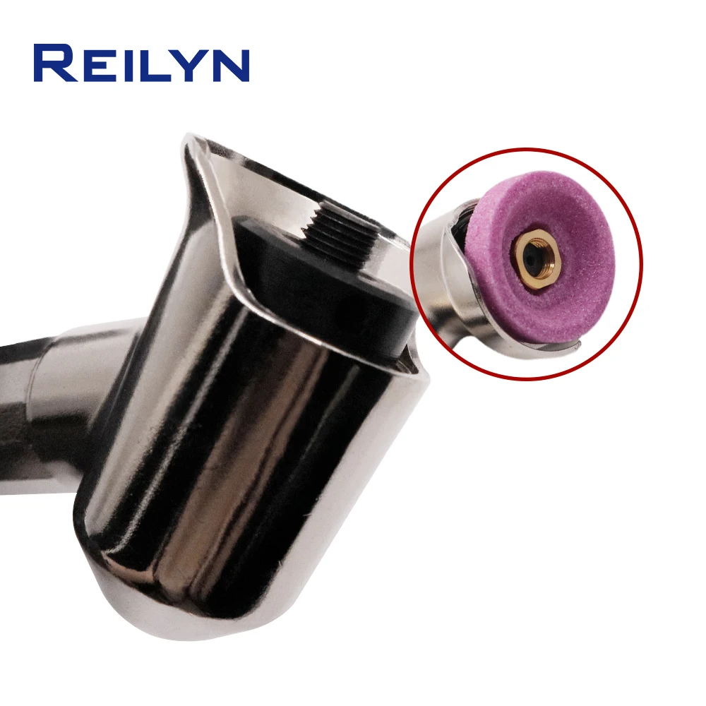 Reilyn 空気圧ミニグラインダー MSG-123N/093N/093N エルボグラインダー 45/90 度小角風空気圧研削ペン