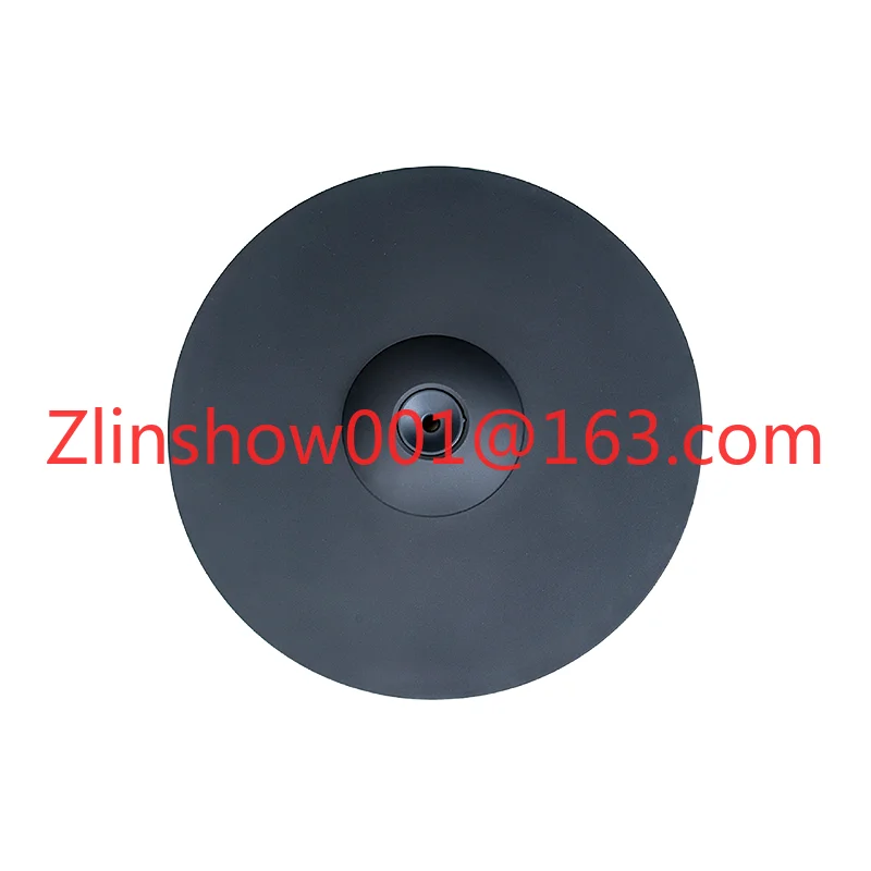 16 inch 3-Zone Black Ride E-Cymbal - Mesh Pad Set W/ Choke | Stand Included | Factory Direct