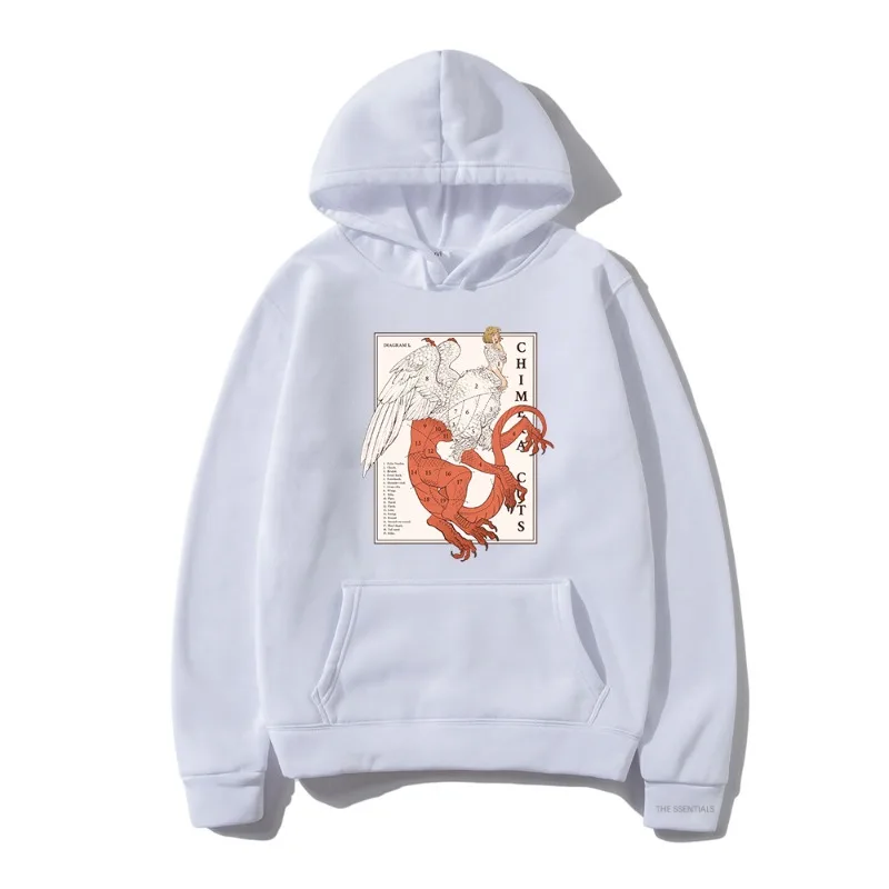 Delicious in The Dungeon Meshi Laios Touden Hoodie Men's Falin Chimera Sliced Hoodie Unisex Autumn/winter Pullover Sweatshirt