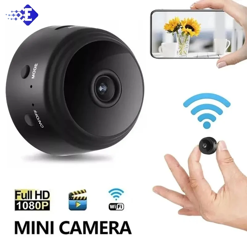 Imagem -02 - Mini Câmera ip sem Fio Micro Filmadoras Versão Noturna Vídeo de Voz Vigilância Câmeras Wifi Casa Inteligente hd 1080p a9